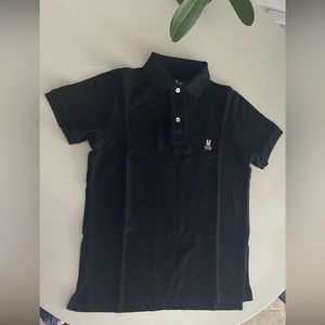 Psycho Bunny Black Polo Shirt (men’s size 2)